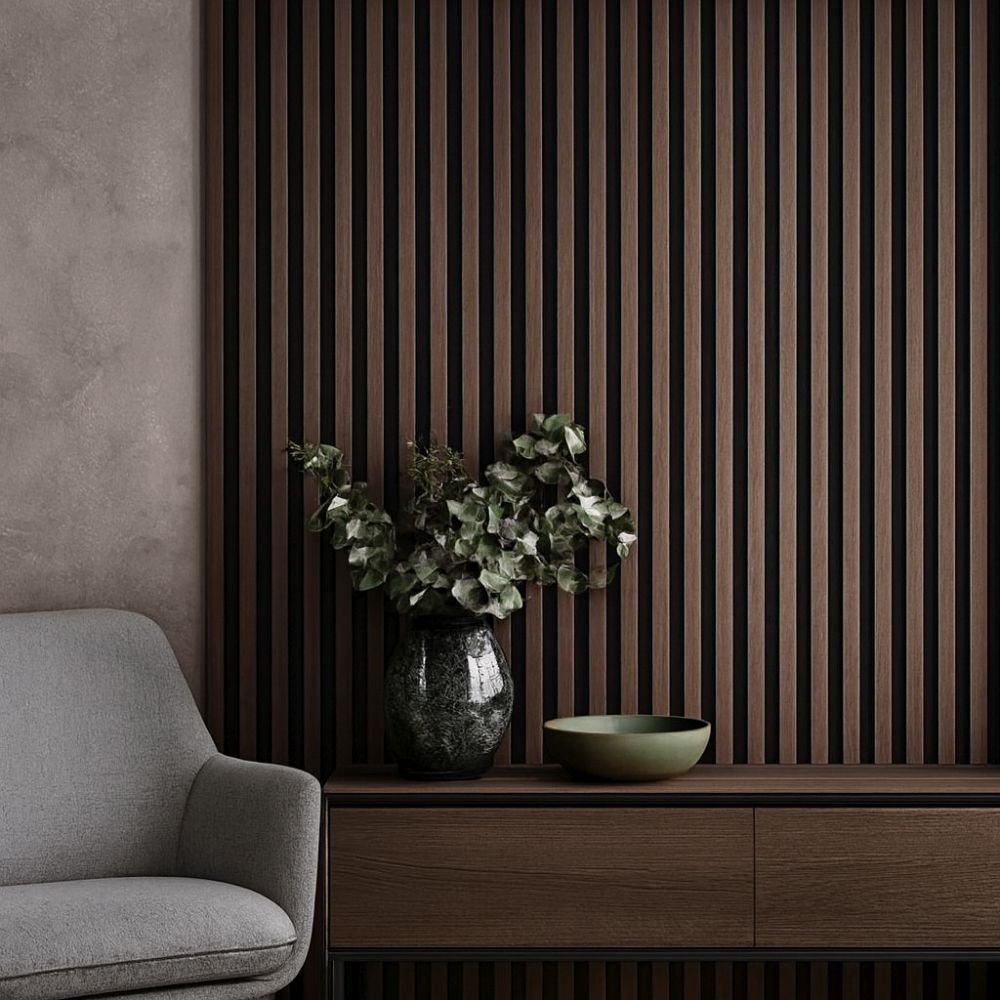 Akustický panel stěnový dub tmavý 33